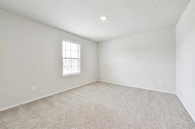 unfurnished room with carpet