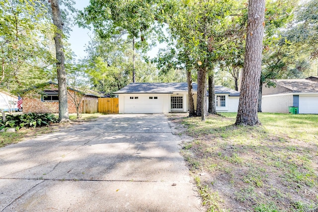 view of ranch-style house