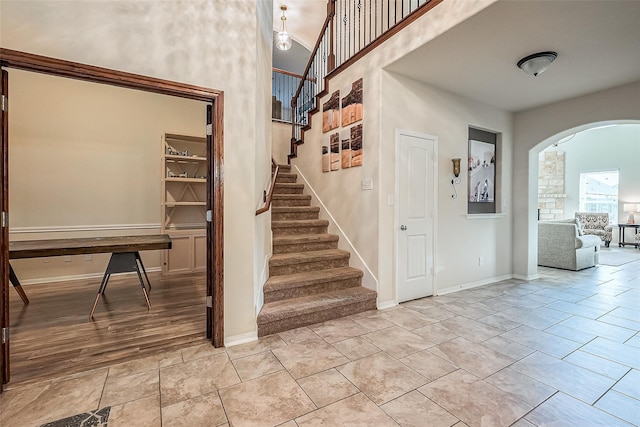 view of entrance foyer