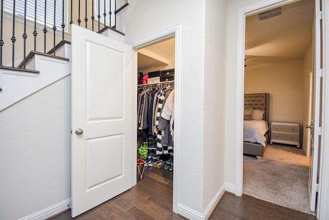 view of closet