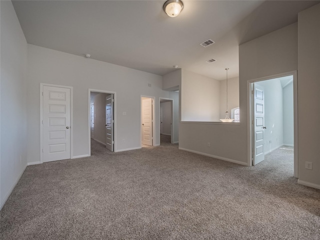 unfurnished bedroom with carpet