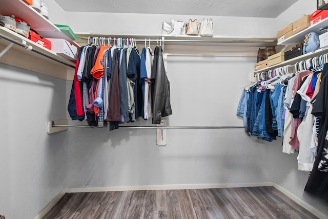 1711 Village Court Ln, Rosenberg, TX 77471 - walk in closet featuring wood finished floors