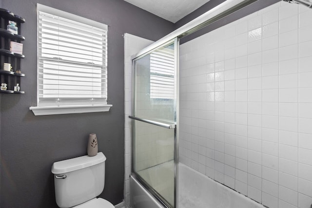 1711 Village Court Ln, Rosenberg, TX 77471 - full bathroom with toilet and enclosed tub / shower combo