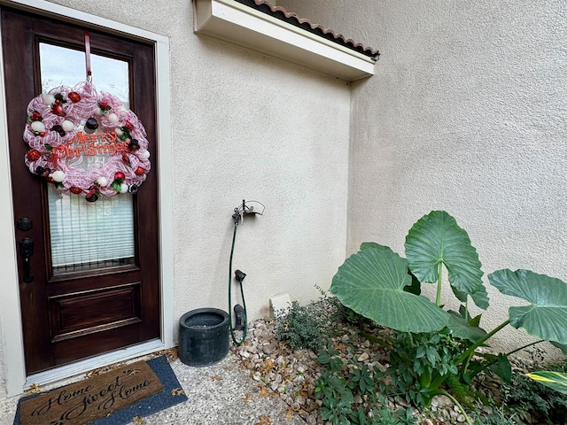 view of property entrance