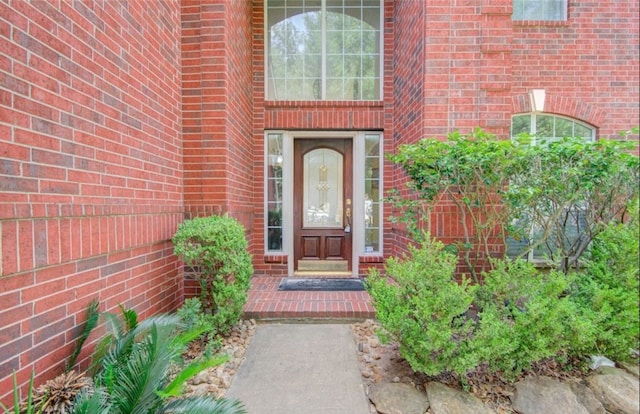 view of entrance to property