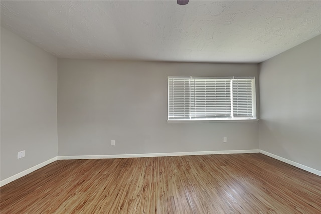 empty room featuring light hardwood / wood-style flooring