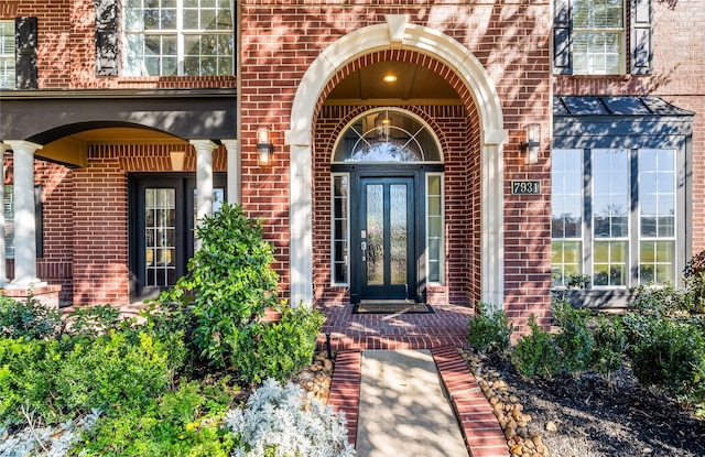 view of property entrance