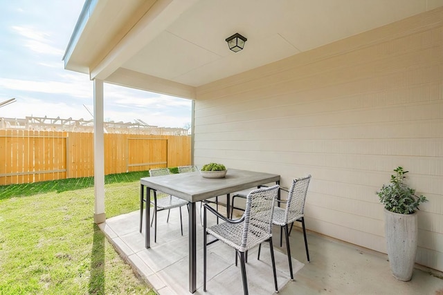 view of patio / terrace