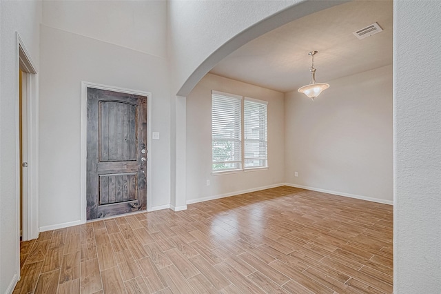 view of entrance foyer