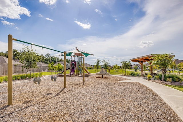 view of playground