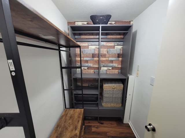 interior space with wood-type flooring