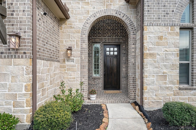 view of property entrance