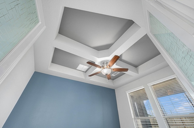 room details with ceiling fan