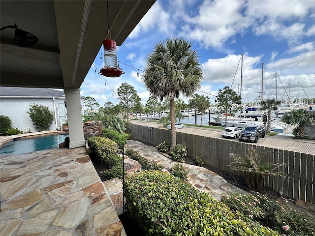 4 Mariners Ln, Kemah, TX 77565 - view of patio