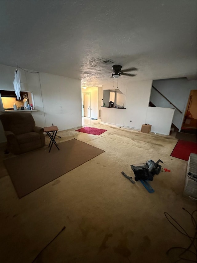 view of unfurnished living room