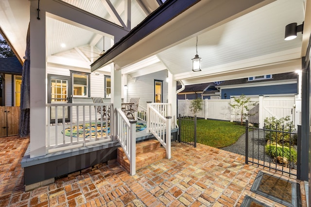 view of patio / terrace