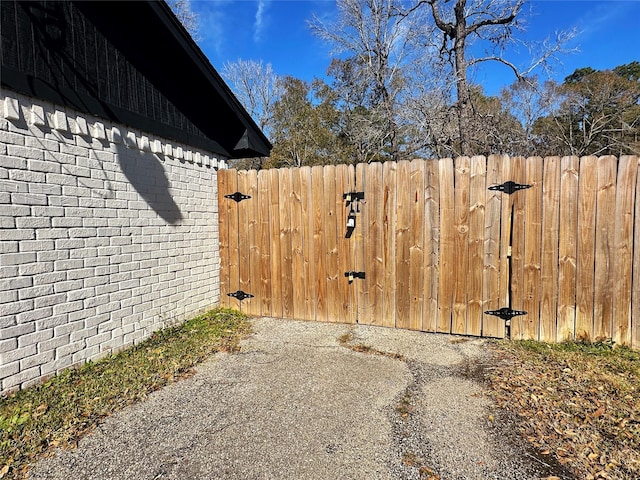 view of gate