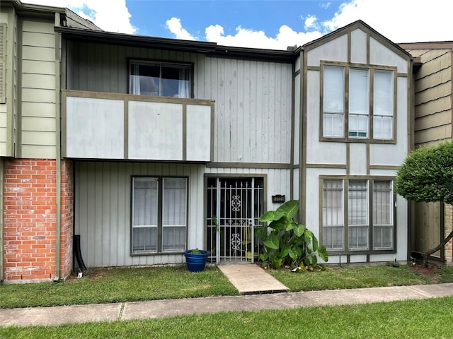 view of back of property