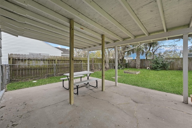 view of patio