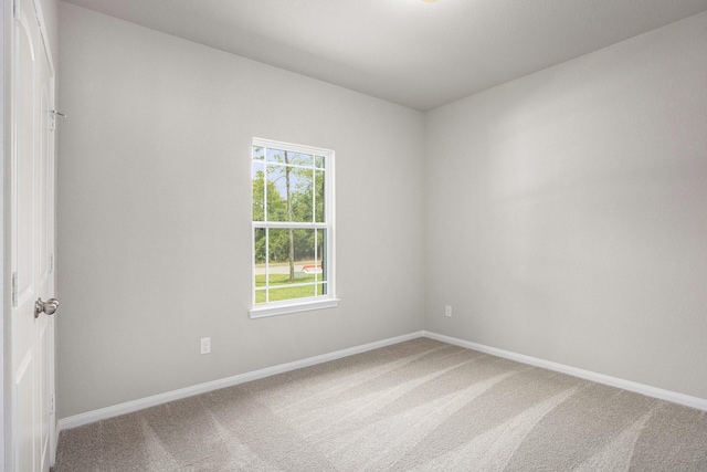 unfurnished room with carpet