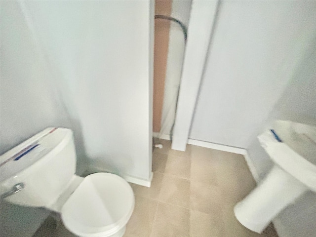 bathroom with toilet