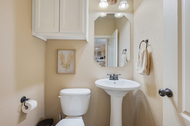 bathroom with toilet