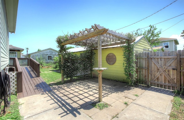 view of patio / terrace