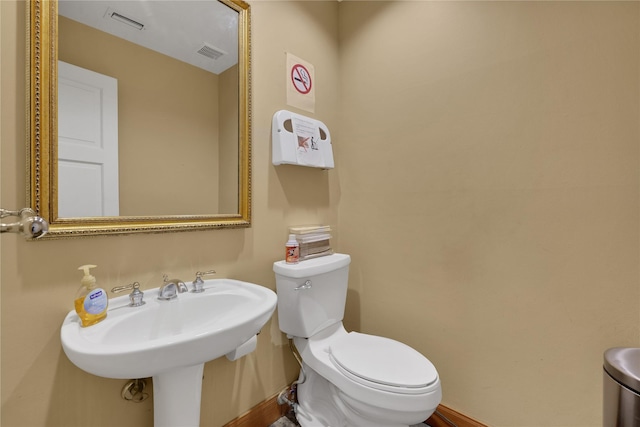 bathroom with toilet