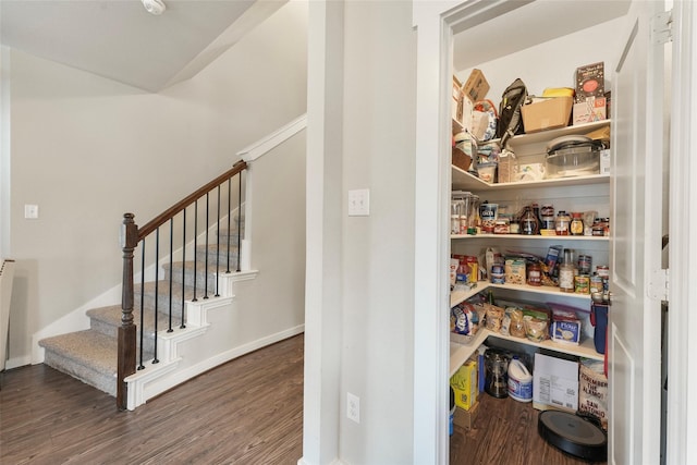 view of pantry