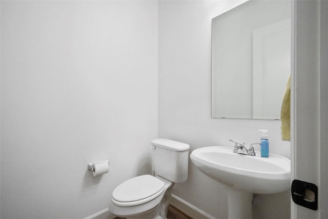 bathroom with toilet