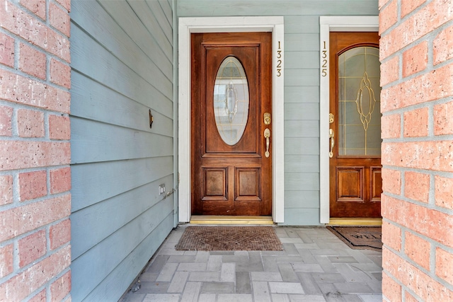 view of entrance to property