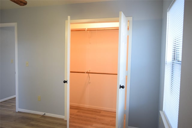 view of closet