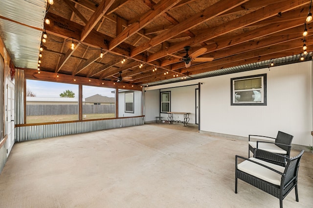 167 Hay Meadow Rd, Cedar Creek, TX 78612 - view of patio featuring a ceiling fan