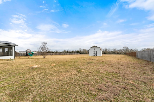 167 Hay Meadow Rd, Cedar Creek, TX 78612 - view of yard with a playground