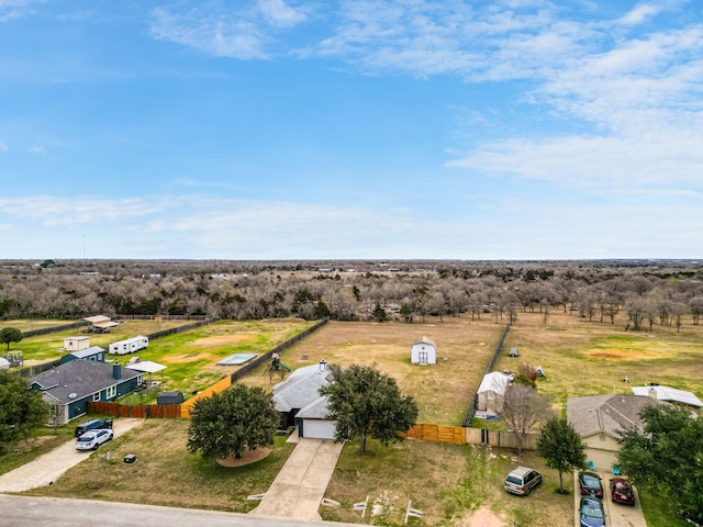 167 Hay Meadow Rd, Cedar Creek, TX 78612 - aerial view of sparsely populated area