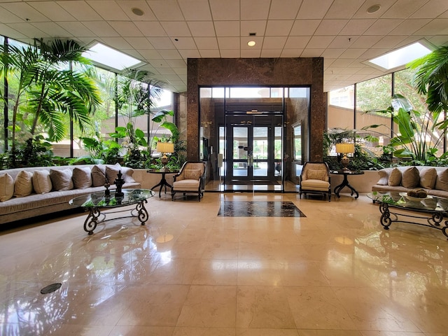 view of building lobby