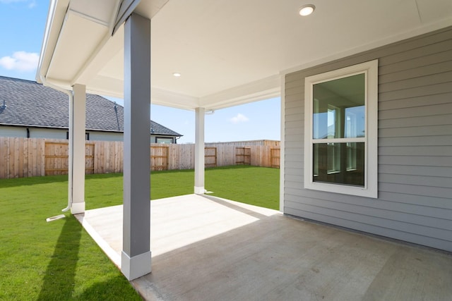 view of patio / terrace