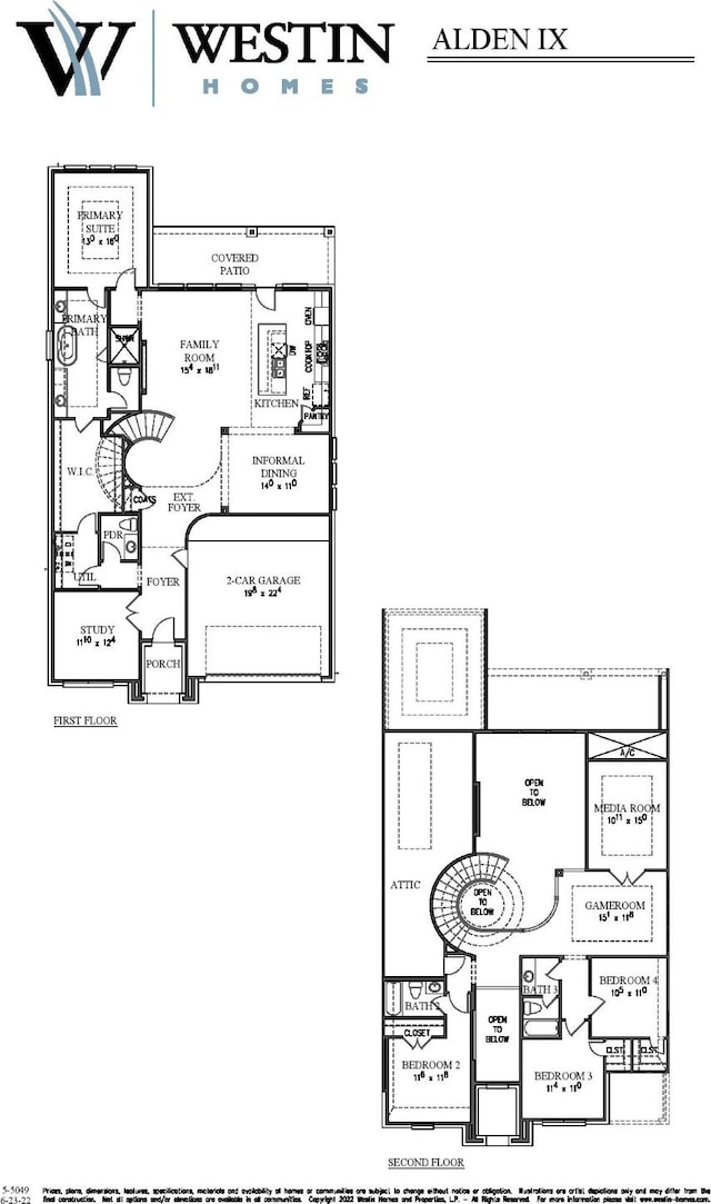 10807 Lighthouse Peak Trce, Richmond, TX 77406 - property floor plan