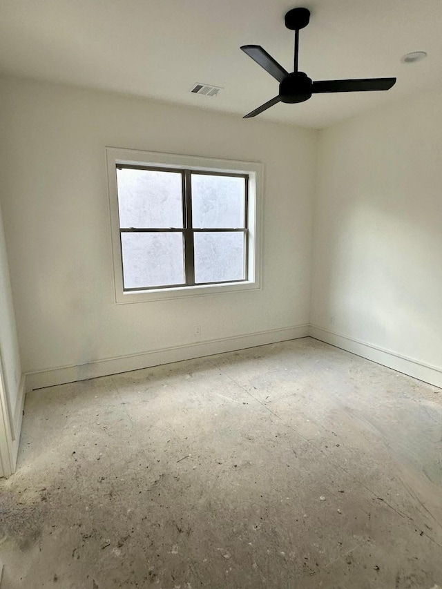 2231 Colquitt St, Houston, TX 77098 - unfurnished room with a ceiling fan and baseboards