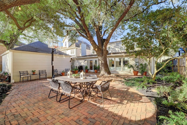 view of patio