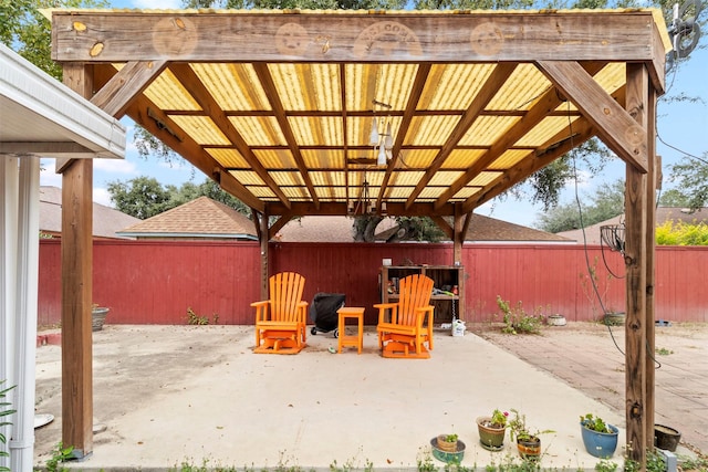 view of patio / terrace