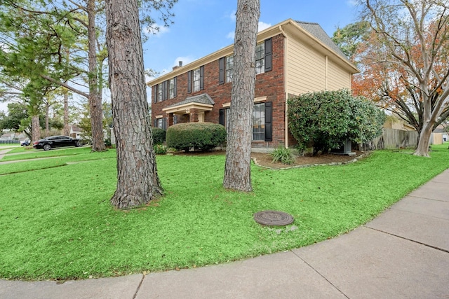 exterior space featuring a yard