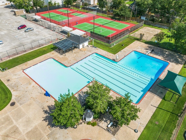 view of pool