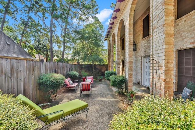 view of patio / terrace