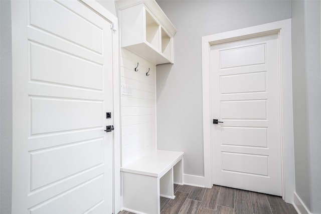 view of mudroom