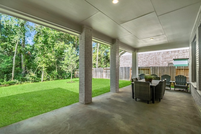 view of patio / terrace