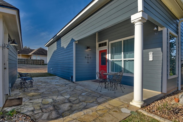 2106 Springwood, Brenham, TX 77833 - view of patio with covered porch