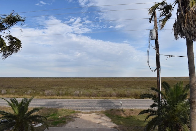 view of road