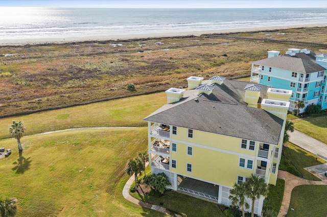 4241 Pointe W Dr Unit 301, Galveston, TX 77554 - bird's eye view of unending shoreline