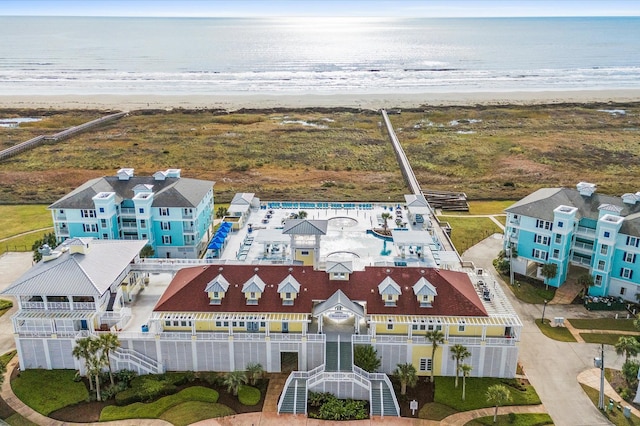 4241 Pointe W Dr Unit 301, Galveston, TX 77554 - bird's eye view of unending shoreline